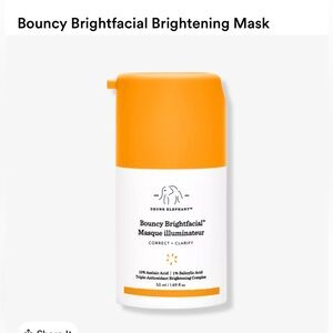 Drunk Elephant bouncy brightfacial masque illuminateur